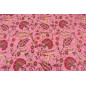 Turkish Upholstery Fabric by the Yard and Meter | Pale Pink Caucasus Carnation Pattern Jacquard Fabric for Sofa Chair,Curtains Turkish Upholstery Fabric by the Yard and Meter | Pale Pink Caucasus Carnation Pattern Jacquard Fabric for Sofa Chair,Curtains
