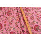 Turkish Upholstery Fabric by the Yard and Meter | Pale Pink Caucasus Carnation Pattern Jacquard Fabric for Sofa Chair,Curtains Turkish Upholstery Fabric by the Yard and Meter | Pale Pink Caucasus Carnation Pattern Jacquard Fabric for Sofa Chair,Curtains