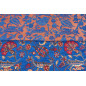 Turkish Upholstery Fabric by the Yard and Meter | Royal Blue Caucasus Carnation Pattern Jacquard Fabric for Sofa Chair,Curtains Turkish Upholstery Fabric by the Yard and Meter | Royal Blue Caucasus Carnation Pattern Jacquard Fabric for Sofa Chair,Curtains