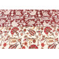 Turkish Upholstery Fabric by the Yard and Meter | Beige Caucasus Carnation Pattern Jacquard Fabric for Sofa Chair,Curtain Fabric Turkish Upholstery Fabric by the Yard and Meter | Beige Caucasus Carnation Pattern Jacquard Fabric for Sofa Chair,Curtain Fabric