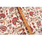 Turkish Upholstery Fabric by the Yard and Meter | Beige Caucasus Carnation Pattern Jacquard Fabric for Sofa Chair,Curtain Fabric Turkish Upholstery Fabric by the Yard and Meter | Beige Caucasus Carnation Pattern Jacquard Fabric for Sofa Chair,Curtain Fabric
