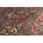 Turkish Upholstery Fabric by the Yard and Meter | Moss Green Caucasus Carnation Pattern Jacquard Fabric for Sofa Chair,Curtains Turkish Upholstery Fabric by the Yard and Meter | Moss Green Caucasus Carnation Pattern Jacquard Fabric for Sofa Chair,Curtains