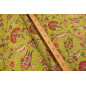 Turkish Upholstery Fabric by the Yard and Meter | Pistachio Green Caucasus Carnation Pattern Jacquard Fabric for Sofa Chair Turkish Upholstery Fabric by the Yard and Meter | Pistachio Green Caucasus Carnation Pattern Jacquard Fabric for Sofa Chair