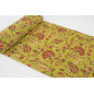 Turkish Upholstery Fabric by the Yard and Meter | Pistachio Green Caucasus Carnation Pattern Jacquard Fabric for Sofa Chair Turkish Upholstery Fabric by the Yard and Meter | Pistachio Green Caucasus Carnation Pattern Jacquard Fabric for Sofa Chair