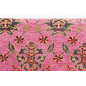 Turkish Upholstery Fabric by the Yard and Meter | Pale Pink Topkapi Palace Tulip Pattern Jacquard Fabric for Sofa Chair,Curtains