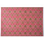 Turkish Upholstery Fabric by the Yard and Meter | Pale Pink Topkapi Palace Tulip Pattern Jacquard Fabric for Sofa Chair,Curtains