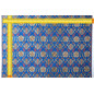 Turkish Upholstery Fabric by the Yard and Meter | Royal Blue Topkapi Palace Tulip Pattern Jacquard Fabric for Sofa Chair,Curtain Turkish Upholstery Fabric by the Yard and Meter | Royal Blue Topkapi Palace Tulip Pattern Jacquard Fabric for Sofa Chair,Curtain