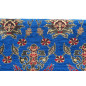 Turkish Upholstery Fabric by the Yard and Meter | Royal Blue Topkapi Palace Tulip Pattern Jacquard Fabric for Sofa Chair,Curtain Turkish Upholstery Fabric by the Yard and Meter | Royal Blue Topkapi Palace Tulip Pattern Jacquard Fabric for Sofa Chair,Curtain