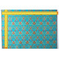 Turkish Upholstery Fabric by the Yard and Meter | Turquoise Blue Topkapi Palace Tulip Pattern Jacquard Fabric for Sofa Chair Turkish Upholstery Fabric by the Yard and Meter | Turquoise Blue Topkapi Palace Tulip Pattern Jacquard Fabric for Sofa Chair