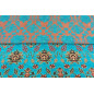 Turkish Upholstery Fabric by the Yard and Meter | Turquoise Blue Topkapi Palace Tulip Pattern Jacquard Fabric for Sofa Chair Turkish Upholstery Fabric by the Yard and Meter | Turquoise Blue Topkapi Palace Tulip Pattern Jacquard Fabric for Sofa Chair