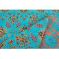 Turkish Upholstery Fabric by the Yard and Meter | Turquoise Blue Topkapi Palace Tulip Pattern Jacquard Fabric for Sofa Chair Turkish Upholstery Fabric by the Yard and Meter | Turquoise Blue Topkapi Palace Tulip Pattern Jacquard Fabric for Sofa Chair
