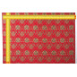 Turkish Upholstery Fabric by the Yard and Meter | Red Topkapi Palace Tulip Pattern Jacquard Fabric for Sofa Chair,Curtain Fabric Turkish Upholstery Fabric by the Yard and Meter | Red Topkapi Palace Tulip Pattern Jacquard Fabric for Sofa Chair,Curtain Fabric