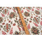Turkish Upholstery Fabric by the Yard and Meter | Beige Topkapi Palace Tulip Pattern Jacquard Fabric for Sofa Chair,Curtains Turkish Upholstery Fabric by the Yard and Meter | Beige Topkapi Palace Tulip Pattern Jacquard Fabric for Sofa Chair,Curtains
