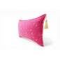 Turkish Fabric Pillow Cover 12x20, Mazenda Pink Boho Throw Pillow, Arabian Night Pattern Decorative Sofa Accent Ethnic Cushion Turkish Fabric Pillow Cover 12x20, Mazenda Pink Boho Throw Pillow, Arabian Night Pattern Decorative Sofa Accent Ethnic Cushion