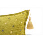 Turkish Fabric Pillow Cover 12x20, Pistachio Green Boho Throw Pillow,Arabian Night Pattern Decorative Sofa Accent Ethnic Cushion