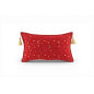 Turkish Fabric Pillow Cover 12x20, Red Boho Throw Pillow, Arabian Night Pattern Decorative Sofa Accent Ethnic Cushion Case