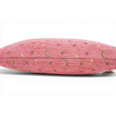 Turkish Fabric Pillow Cover 12x20, Pale Pink Boho Throw Pillow, Arabian Night Pattern Decorative Sofa Accent Ethnic Cushion Case