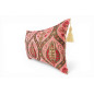 Turkish Fabric Pillow Cover 12x20, Pale Pink Boho Throw Pillow, Morocco Tulip Pattern Decorative Sofa Accent Ethnic Cushion Case Turkish Fabric Pillow Cover 12x20, Pale Pink Boho Throw Pillow, Morocco Tulip Pattern Decorative Sofa Accent Ethnic Cushion Case