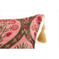 Turkish Fabric Pillow Cover 12x20, Pale Pink Boho Throw Pillow, Morocco Tulip Pattern Decorative Sofa Accent Ethnic Cushion Case Turkish Fabric Pillow Cover 12x20, Pale Pink Boho Throw Pillow, Morocco Tulip Pattern Decorative Sofa Accent Ethnic Cushion Case