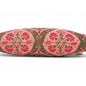Turkish Fabric Pillow Cover 12x20, Pale Pink Boho Throw Pillow, Morocco Tulip Pattern Decorative Sofa Accent Ethnic Cushion Case Turkish Fabric Pillow Cover 12x20, Pale Pink Boho Throw Pillow, Morocco Tulip Pattern Decorative Sofa Accent Ethnic Cushion Case