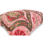 Turkish Fabric Pillow Cover 12x20, Pale Pink Boho Throw Pillow, Morocco Tulip Pattern Decorative Sofa Accent Ethnic Cushion Case Turkish Fabric Pillow Cover 12x20, Pale Pink Boho Throw Pillow, Morocco Tulip Pattern Decorative Sofa Accent Ethnic Cushion Case