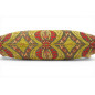 Turkish Fabric Pillow Cover 12x20, Pistachio Green Boho Throw Pillow,Morocco Tulip Pattern Decorative Sofa Accent Ethnic Cushion