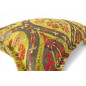 Turkish Fabric Pillow Cover 12x20, Pistachio Green Boho Throw Pillow,Morocco Tulip Pattern Decorative Sofa Accent Ethnic Cushion