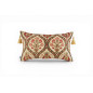 Turkish Fabric Pillow Cover 12x20, Beige Boho Throw Pillow, Morocco Tulip Pattern Decorative Sofa Accent Ethnic Cushion Case Turkish Fabric Pillow Cover 12x20, Beige Boho Throw Pillow, Morocco Tulip Pattern Decorative Sofa Accent Ethnic Cushion Case