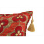 Turkish Fabric Pillow Cover 12x20, Red Boho Throw Pillow, Tigers Eye Pattern Decorative Sofa Accent Ethnic Cushion Case Turkish Fabric Pillow Cover 12x20, Red Boho Throw Pillow, Tigers Eye Pattern Decorative Sofa Accent Ethnic Cushion Case