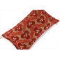 Turkish Fabric Pillow Cover 12x20, Red Boho Throw Pillow, Tigers Eye Pattern Decorative Sofa Accent Ethnic Cushion Case Turkish Fabric Pillow Cover 12x20, Red Boho Throw Pillow, Tigers Eye Pattern Decorative Sofa Accent Ethnic Cushion Case