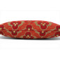 Turkish Fabric Pillow Cover 12x20, Red Boho Throw Pillow, Tigers Eye Pattern Decorative Sofa Accent Ethnic Cushion Case Turkish Fabric Pillow Cover 12x20, Red Boho Throw Pillow, Tigers Eye Pattern Decorative Sofa Accent Ethnic Cushion Case