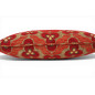 Turkish Fabric Pillow Cover 12x20, Red Boho Throw Pillow, Tigers Eye Pattern Decorative Sofa Accent Ethnic Cushion Case Turkish Fabric Pillow Cover 12x20, Red Boho Throw Pillow, Tigers Eye Pattern Decorative Sofa Accent Ethnic Cushion Case
