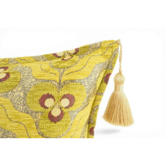 Turkish Fabric Pillow Cover 12x20, Pistachio Green Boho Throw Pillow, Tigers Eye Pattern Decorative Sofa Accent Ethnic Cushion