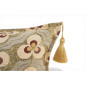 Turkish Fabric Pillow Cover 12x20, Beige Boho Throw Pillow, Tigers Eye Pattern Decorative Sofa Accent Ethnic Cushion Case Turkish Fabric Pillow Cover 12x20, Beige Boho Throw Pillow, Tigers Eye Pattern Decorative Sofa Accent Ethnic Cushion Case