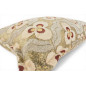 Turkish Fabric Pillow Cover 12x20, Beige Boho Throw Pillow, Tigers Eye Pattern Decorative Sofa Accent Ethnic Cushion Case Turkish Fabric Pillow Cover 12x20, Beige Boho Throw Pillow, Tigers Eye Pattern Decorative Sofa Accent Ethnic Cushion Case