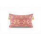 Turkish Fabric Pillow Cover 12x20, Pale Pink Boho Throw Pillow, Carnation Pattern Decorative Sofa Accent Ethnic Cushion Case Turkish Fabric Pillow Cover 12x20, Pale Pink Boho Throw Pillow, Carnation Pattern Decorative Sofa Accent Ethnic Cushion Case
