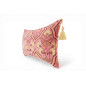 Turkish Fabric Pillow Cover 12x20, Pale Pink Boho Throw Pillow, Carnation Pattern Decorative Sofa Accent Ethnic Cushion Case Turkish Fabric Pillow Cover 12x20, Pale Pink Boho Throw Pillow, Carnation Pattern Decorative Sofa Accent Ethnic Cushion Case