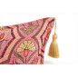 Turkish Fabric Pillow Cover 12x20, Pale Pink Boho Throw Pillow, Carnation Pattern Decorative Sofa Accent Ethnic Cushion Case Turkish Fabric Pillow Cover 12x20, Pale Pink Boho Throw Pillow, Carnation Pattern Decorative Sofa Accent Ethnic Cushion Case
