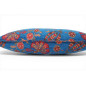 Turkish Fabric Pillow Cover 12x20, Royal Blue Boho Throw Pillow,Caucasus Carnation Pattern Decorative Sofa Accent Ethnic Cushion Turkish Fabric Pillow Cover 12x20, Royal Blue Boho Throw Pillow,Caucasus Carnation Pattern Decorative Sofa Accent Ethnic Cushion