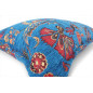 Turkish Fabric Pillow Cover 12x20, Royal Blue Boho Throw Pillow,Caucasus Carnation Pattern Decorative Sofa Accent Ethnic Cushion Turkish Fabric Pillow Cover 12x20, Royal Blue Boho Throw Pillow,Caucasus Carnation Pattern Decorative Sofa Accent Ethnic Cushion