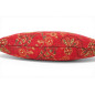 Turkish Fabric Pillow Cover 12x20, Red Boho Throw Pillow, Caucasus Carnation Pattern Decorative Sofa Accent Ethnic Cushion Case Turkish Fabric Pillow Cover 12x20, Red Boho Throw Pillow, Caucasus Carnation Pattern Decorative Sofa Accent Ethnic Cushion Case