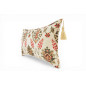 Turkish Fabric Pillow Cover 12x20, Beige Boho Throw Pillow, Topkapi Palace Pattern Decorative Sofa Accent Ethnic Cushion Case Turkish Fabric Pillow Cover 12x20, Beige Boho Throw Pillow, Topkapi Palace Pattern Decorative Sofa Accent Ethnic Cushion Case