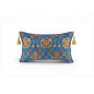 Turkish Fabric Pillow Cover 12x20, Royal Blue Boho Throw Pillow, Topkapi Palace Pattern Decorative Sofa Accent Ethnic Cushion Turkish Fabric Pillow Cover 12x20, Royal Blue Boho Throw Pillow, Topkapi Palace Pattern Decorative Sofa Accent Ethnic Cushion