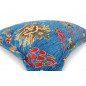 Turkish Fabric Pillow Cover 12x20, Royal Blue Boho Throw Pillow, Topkapi Palace Pattern Decorative Sofa Accent Ethnic Cushion Turkish Fabric Pillow Cover 12x20, Royal Blue Boho Throw Pillow, Topkapi Palace Pattern Decorative Sofa Accent Ethnic Cushion