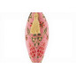 Turkish Fabric Pillow Cover 12x20, Pale Pink Boho Throw Pillow,Topkapi Palace Pattern Decorative Sofa Accent Ethnic Cushion Case