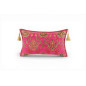 Turkish Fabric Pillow Cover 12x20, Mazenda Pink Boho Throw Pillow, Topkapi Palace Pattern Decorative Sofa Accent Ethnic Cushion Turkish Fabric Pillow Cover 12x20, Mazenda Pink Boho Throw Pillow, Topkapi Palace Pattern Decorative Sofa Accent Ethnic Cushion