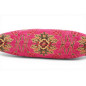 Turkish Fabric Pillow Cover 12x20, Mazenda Pink Boho Throw Pillow, Topkapi Palace Pattern Decorative Sofa Accent Ethnic Cushion Turkish Fabric Pillow Cover 12x20, Mazenda Pink Boho Throw Pillow, Topkapi Palace Pattern Decorative Sofa Accent Ethnic Cushion
