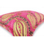 Turkish Fabric Pillow Cover 12x20, Mazenda Pink Boho Throw Pillow, Running Water Tulip Pattern Decorative Sofa Accent Ethnic Turkish Fabric Pillow Cover 12x20, Mazenda Pink Boho Throw Pillow, Running Water Tulip Pattern Decorative Sofa Accent Ethnic