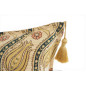 Turkish Fabric Pillow Cover 12x20, Beige Boho Throw Pillow, Running Water Tulip Pattern Decorative Sofa Accent Ethnic Cushion Turkish Fabric Pillow Cover 12x20, Beige Boho Throw Pillow, Running Water Tulip Pattern Decorative Sofa Accent Ethnic Cushion