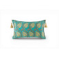 Turkish Fabric Pillow Cover 12x20, Turquoise Blue Boho Throw Pillow, Running Water Tulip Pattern Decorative Sofa Accent Ethnic Turkish Fabric Pillow Cover 12x20, Turquoise Blue Boho Throw Pillow, Running Water Tulip Pattern Decorative Sofa Accent Ethnic